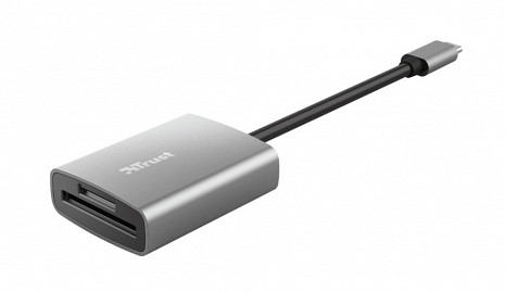 Atmiņas karšu lasītājs MEMORY READER FLASH USB-C/24136 TRUST 24136