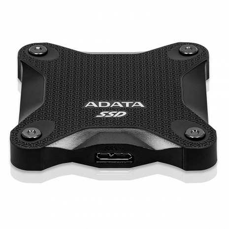 Cietais disks ADATA External SSD SD600Q 240 GB, USB 3.1, Black ASD600Q-240GU31-CBK