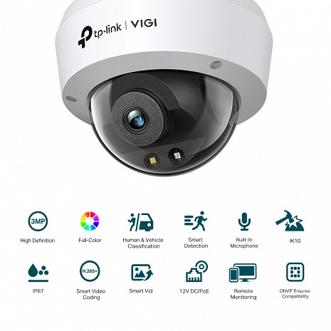 Ārtelpu IP kamera VIGI C230 VIGI C230(4mm)
