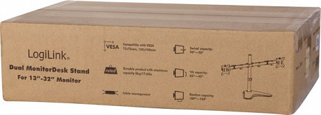 Galda kronšteins diviem monitoriem  BP0045