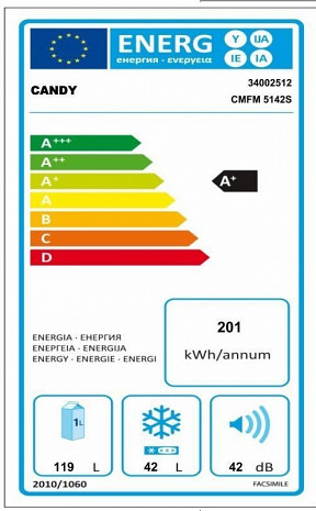 Ledusskapis  CMFM 5142S