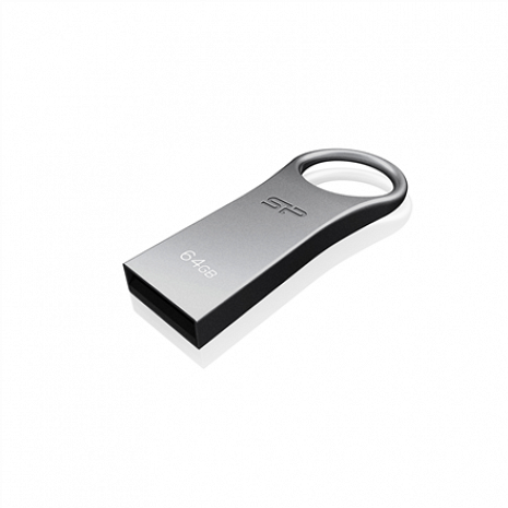USB zibatmiņa Silicon Power Firma F80 16 GB, USB 2.0, Silver SP016GBUF2F80V1S