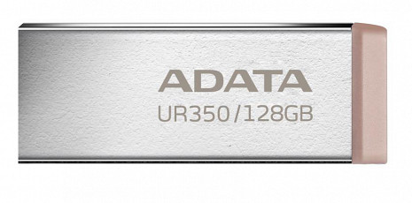 USB zibatmiņa MEMORY DRIVE FLASH USB3.2 128G/BROWN UR350-128G-RSR/BG ADATA UR350-128G-RSR/BG