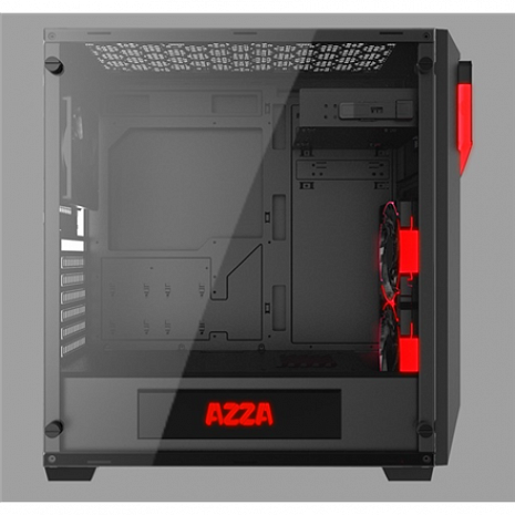 Datora korpuss Inferno 310, with RGB fans, Tempered Glass Side window 3021