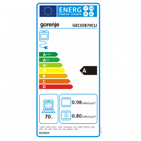 Плита  GECS5B70CLI