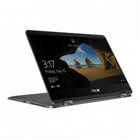 Ноутбук Zenbook Flip UX461FA-E1024T Slate Gray, 14 ", IPS, Touchscreen, FHD, 1920 x 1080 pixels, Gloss, Intel Core i5, i5-8265U 90NB0K11-M00260