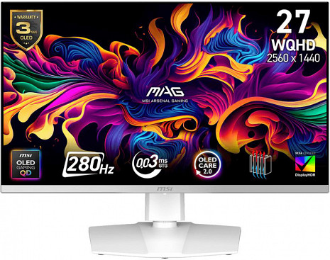 QD-OLED monitors  MAG 272QPW QD-OLED X28