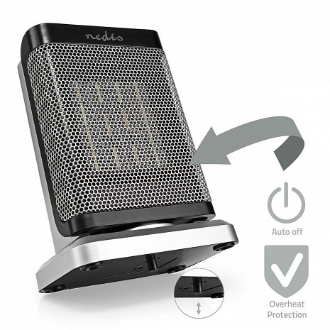 Gaisa sildītājs ar ventilatoru HTFA17GY NEDIS 16