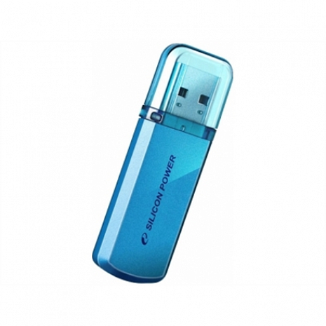 USB zibatmiņa Silicon Power Helios 101 8 GB, USB 2.0, Blue SP008GBUF2101V1B