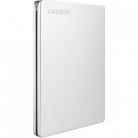 Cietais disks Toshiba Canvio Slim HDTD310ES3DA 1000 GB, 2.5 ", USB 3.2 Gen1, Silver HDTD310ES3DA