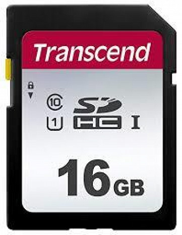 Atmiņas karte MEMORY SDHC 16GB UHS-I/C10 TS16GSDC300S TRANSCEND TS16GSDC300S