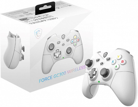 Spēļu kontrolieris  FORCE GC300 W WHITE