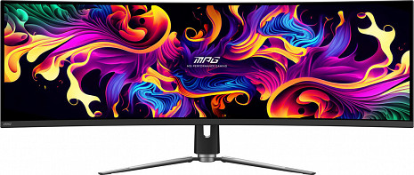 QD-OLED monitors  MPG 491CQPX QD-OLED