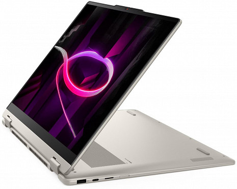 Portatīvais dators Lenovo Yoga 2-in-1 16AGP11 AMD | Seashell | 16 " | OLED | Touchscreen | WUXGA | 1920 x 1200 pixels | Glossy | AMD Ryzen AI 7 | 445 | 16 GB | Soldered LPDDR5X | Solid-state drive capacity 512 GB | AMD Radeon 840M Graphics | Windows 11 Home | 802.11be | Blu 83TF003ENT