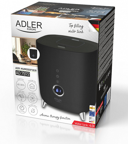 Gaisa mitrinātājs  AD7972 black