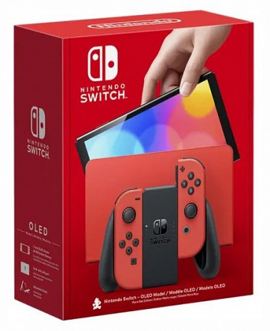 Spēļu konsole SWITCH OLED Model Mario Red Edition 210306
