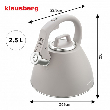 Tējkanna ar svilpi  KB 7953