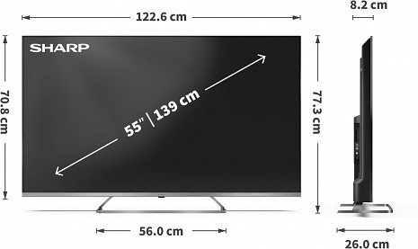 QLED Televizors  55JP7265E
