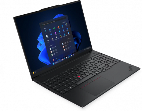 Portatīvais dators Lenovo ThinkPad E16 G3 Intel | Black | 16 " | IPS | WUXGA | 1920 x 1200 pixels | Anti-glare | Intel Core Ultra 5 | 226V | 16 GB | Soldered LPDDR5X | Solid-state drive capacity 512 GB | Intel Arc Graphics 130V | Windows 11 Pro | 802.11ax | Bluetooth 22AY0077MH