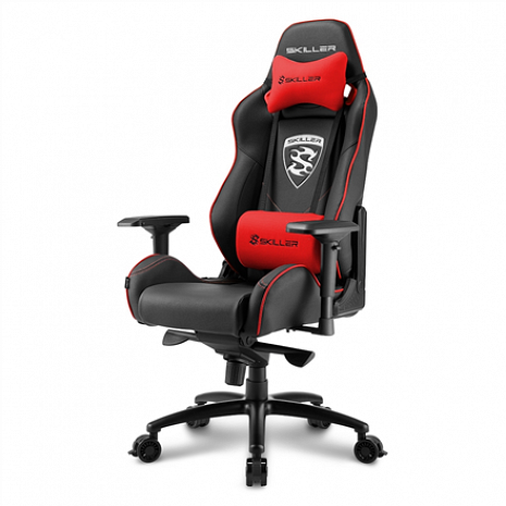 Geimeru krēsls Gaming Seat The Personal Comfort Zone, Skiller SGS3, Black/ red Skiller SGS3 Bk/rd