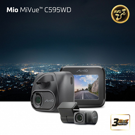 Auto video reģistrators MiVue C595WD 5415N7280036