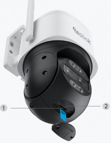 Ārtelpu IP kamera Trackmix Series W760 WCTMXPT4K04
