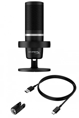 Mikrofons HyperX DuoCast HMID1R-A-BK/G 4P5E2AA