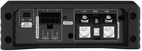 Auto pastiprinātājs  AMPLIFY 204 X-OVER