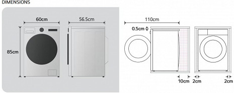 Veļas mašīna  F4X5011TBB