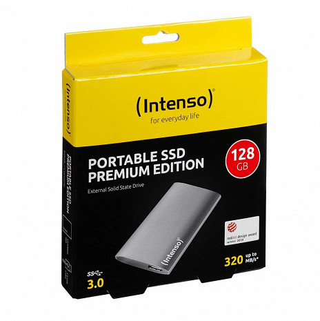 Cietais disks External SSD|INTENSO|128GB|USB 3.0|1,8"|3823430 3823430