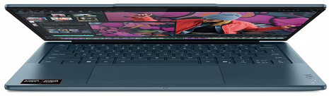 Portatīvais dators Lenovo Yoga Slim 7 14AKP10 AMD | Tidal Teal | 14 " | OLED | WUXGA | 1920 x 1200 pixels | Glossy | AMD Ryzen AI 5 | 330 | 16 GB | Soldered LPDDR5X | Solid-state drive capacity 512 GB | AMD Radeon 820M Graphics | Windows 11 Home | 802.11be | Bluetooth 83JY009XNT