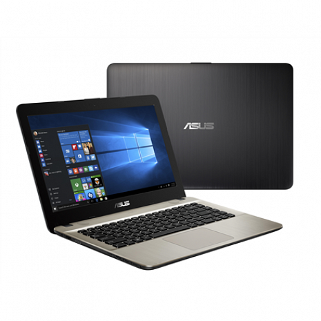 Portatīvais dators VivoBook X441NA Chocolate Black, 14 ", HD, Intel Celeron, N3450, 4 GB, SSD 128 GB X441NA-GA190