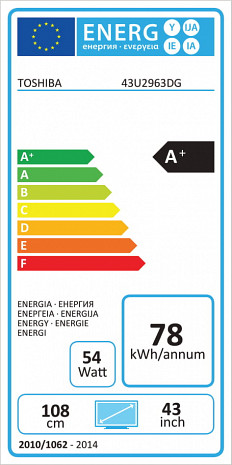 LED Televizors  43U2963DG