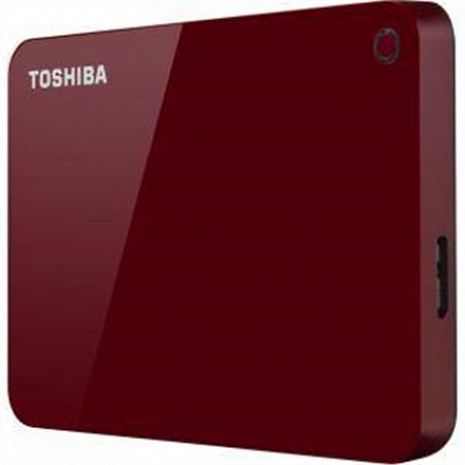 Cietais disks Canvio Advance 1000 GB, 2.5 ", USB 3.0, Red HDTC910ER3AA