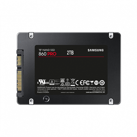 SSD disks 860 PRO 2TB MZ-76P2T0B/EU