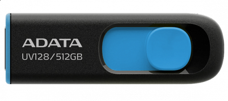 USB zibatmiņa MEMORY DRIVE FLASH USB3 512GB/BLK/BLUE AUV128-512G-RBE AUV128-512G-RBE