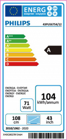LED Televizors  43PUS6754/12
