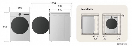 Veļas mašīna  F4X1009NWB