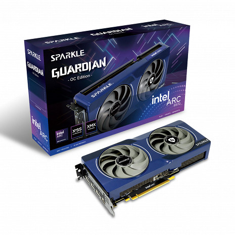 Grafiskā karte Intel Arc B570|10 GB|GDDR6|160 bit|PCIE 4.0 8x|Active| SB570G-10GOC