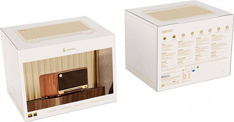 Galda bezvadu skaļrunis  D32 Brown