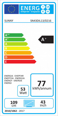 LED Televizors  SN43DIL13/0216