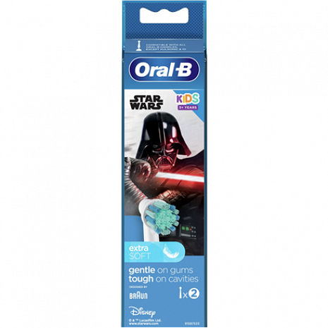 Zobu birstes uzgaļi  EB10 2 refill Star Wars