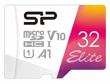 Карта памяти SILICON POWER 32GB, MICRO SDHC UHS-I, Class 10 SP032GBSTHBV1V20SP
