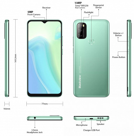 Viedtālrunis A70 PRO A70PROGREEN