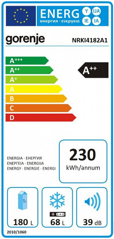 Ledusskapis  NRKI4182A1