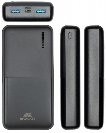 Ārējais akumulators (power bank)  VA2572BLACK