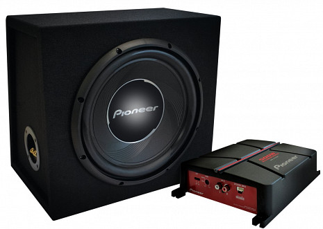 Auto komplekts (auto sabvūferis + auto pastiprinātājs)  GXT-3730B-SET
