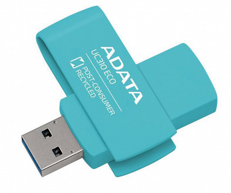 USB zibatmiņa MEMORY DRIVE FLASH USB3.2 128G/GREEN UC310E-128G-RGN ADATA UC310E-128G-RGN