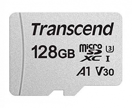 Atmiņas karte MEMORY MICRO SDXC 128GB/C10 TS128GUSD300S TRANSCEND TS128GUSD300S