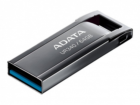 USB zibatmiņa ADATA | USB Flash Drive | UR340 | 128 GB | USB Flash Drive | Black AROY-UR340-128GBK